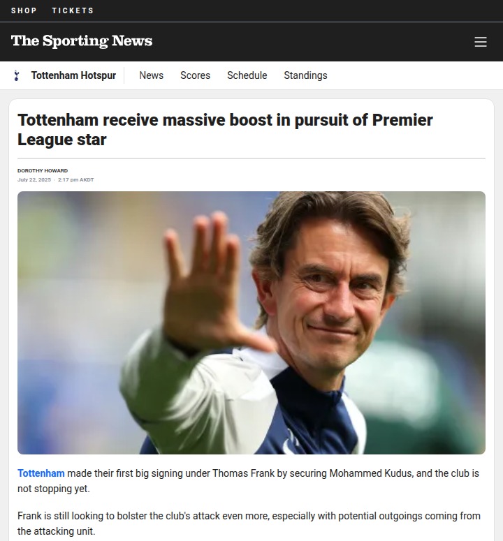 Wissa Watch: Spurs Eye Brentford Star