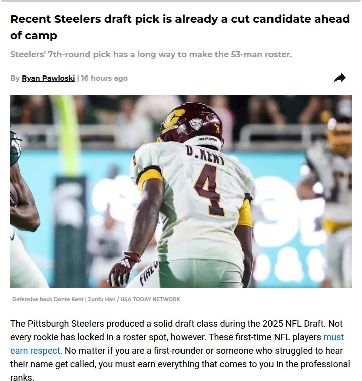 Can Donte Kent Survive the Ramsey Effect?