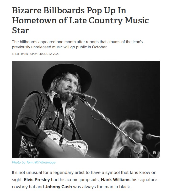 Waylon Billboards: Secret Album Tease? 🤔