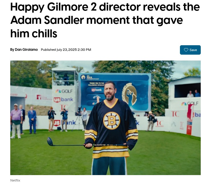 Adam Sandler’s Timbs Stole the Show! 🥾