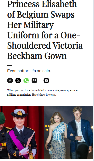 Princess Elisabeth’s Epic Outfit Marathon