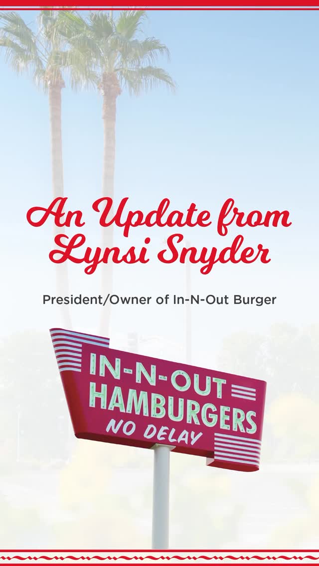 In-N-Out’s Big Move: Burger Boss Chases Savings
