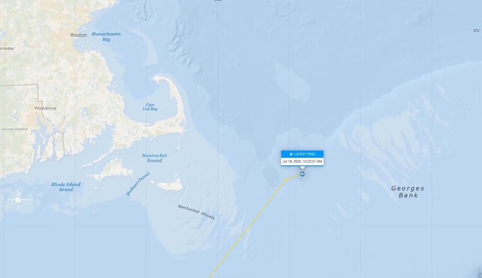 Massive Shark Spotted Near Nantucket!