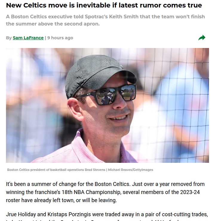Celtics shake-up: Who’s next to go?