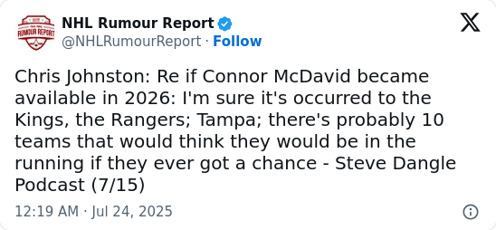 Could McDavid Really Join the Kings?