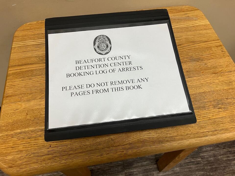 Beaufort County jail log is finally public