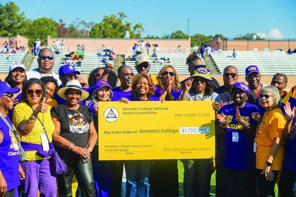 Benedict alumni smash fundraising records