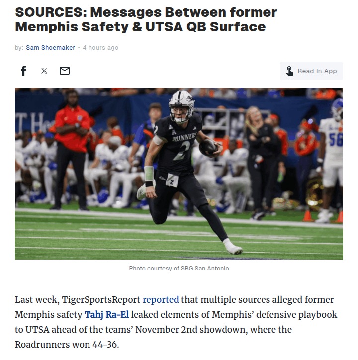 Memphis playbook leak shakes up AAC drama