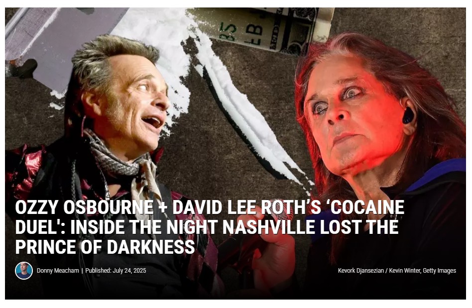 Ozzy Osbourne’s wildest Nashville night