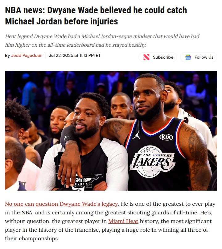 Did Flash Really Have a Shot at MJ's Throne?