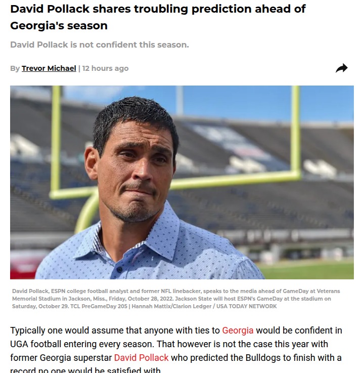 Georgia football’s season: Trouble ahead?