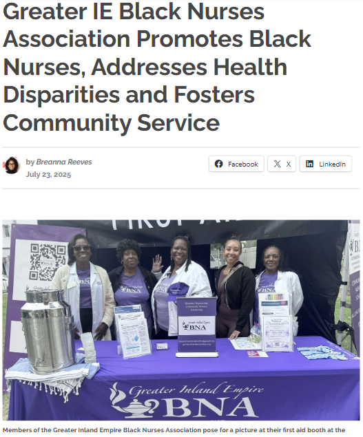 Black nurses are changing Inland Empire healthcare