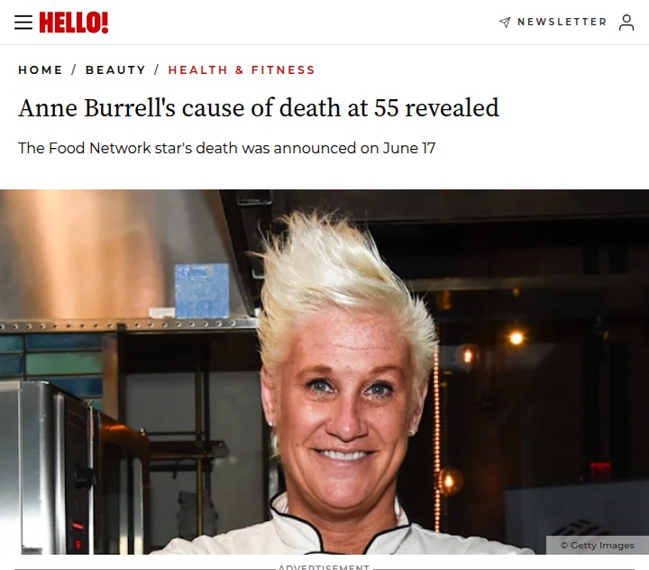 Anne Burrell’s Shocking Cause of Death 😱