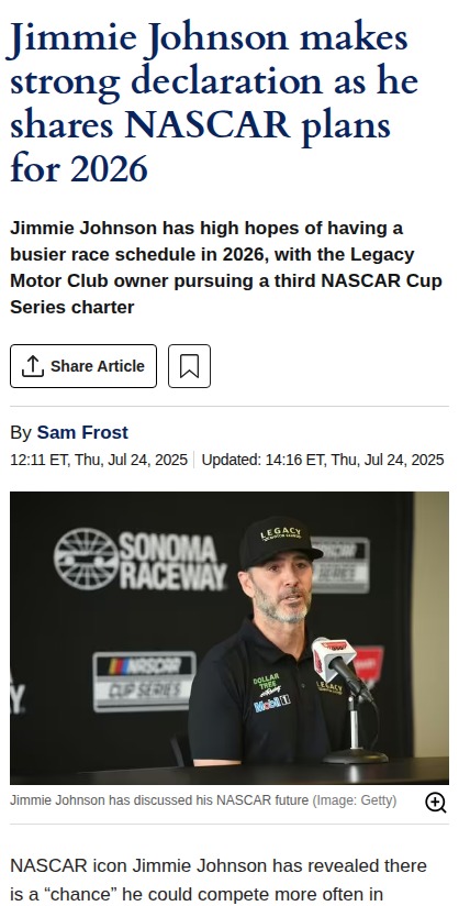 JJ Eyes Comeback: More Races in 2026?