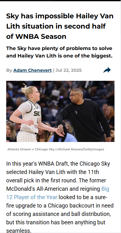 Chicago Sky’s rookie dilemma: What’s next?