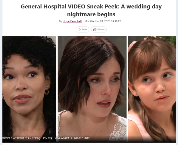 Wedding Day Chaos on GH!