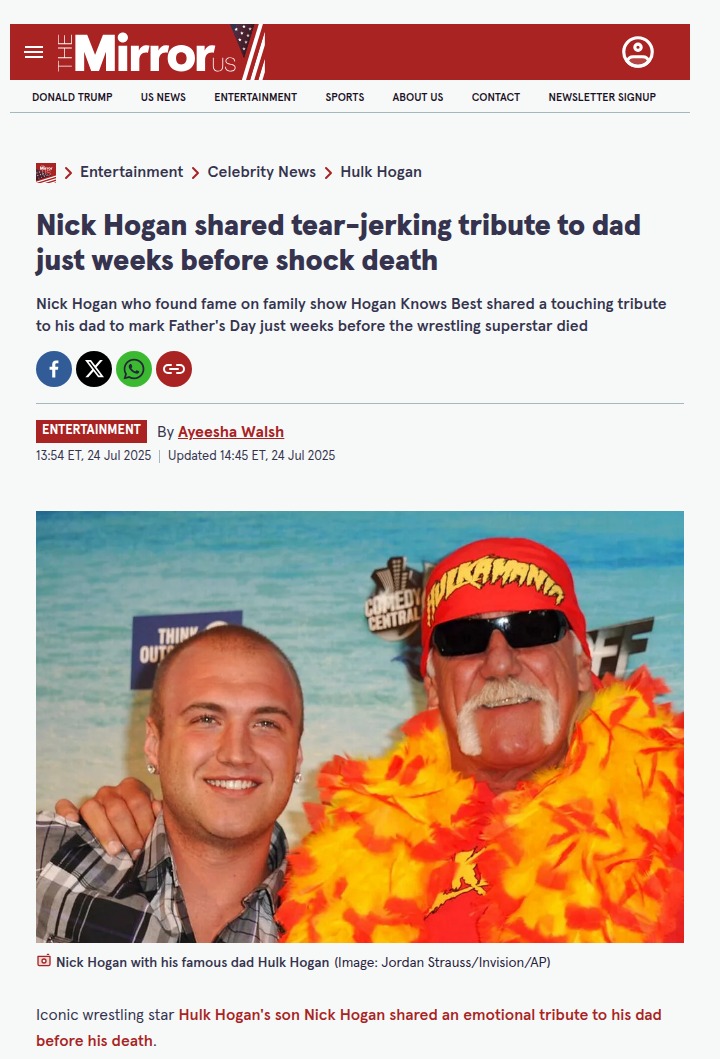 Hulk Hogan’s Final Days: Family & Legacy