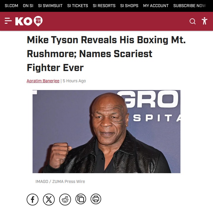 Tyson’s Mt. Rushmore: Who’s the Real Monster?