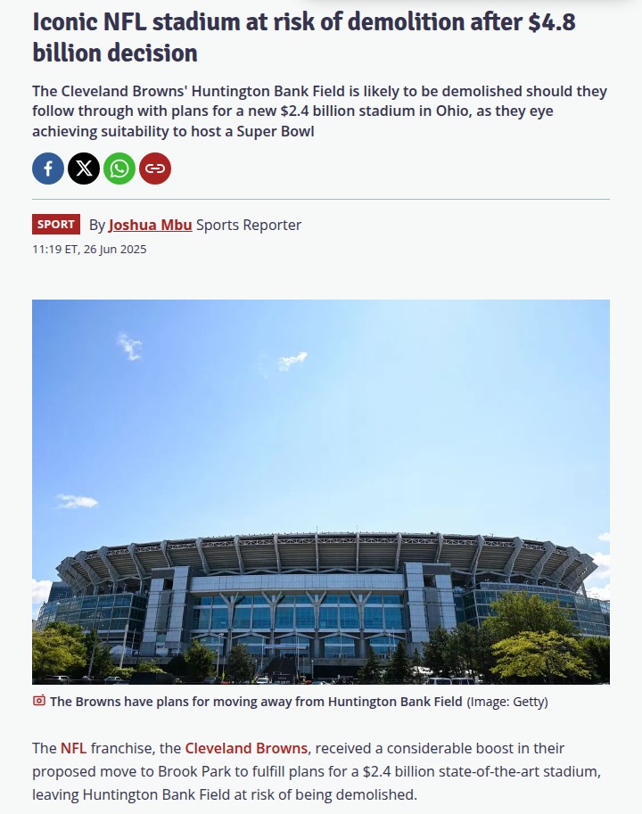Big changes ahead for Browns fans and downtown