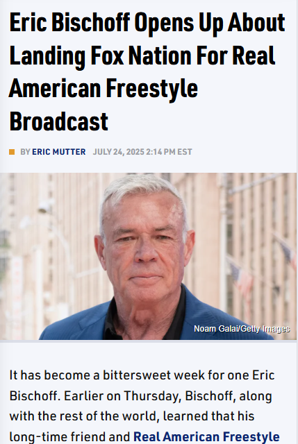 Bischoff’s Big Win Overshadowed by Hogan News 🥲