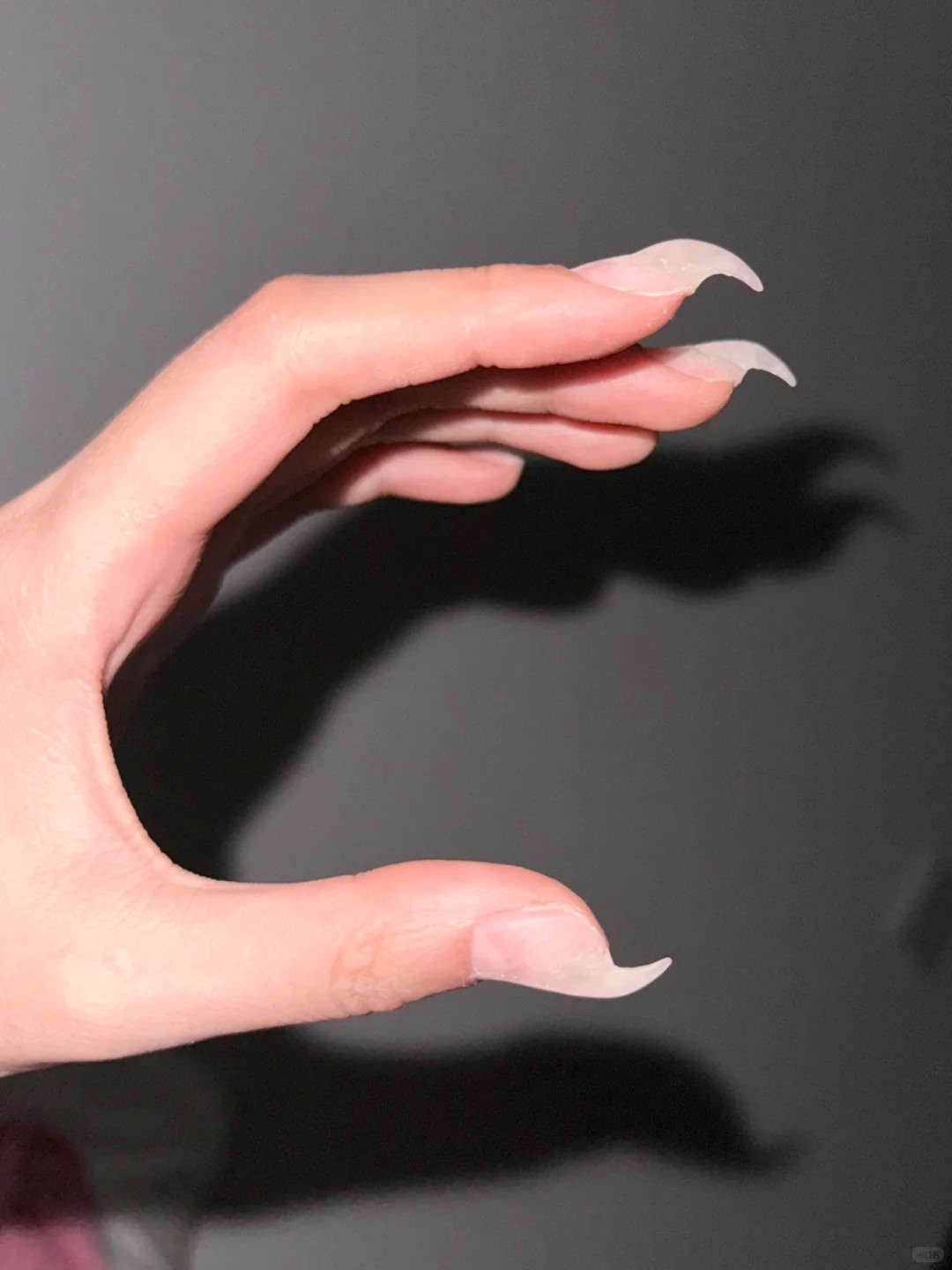 Kitten claws vs. human nails:  
