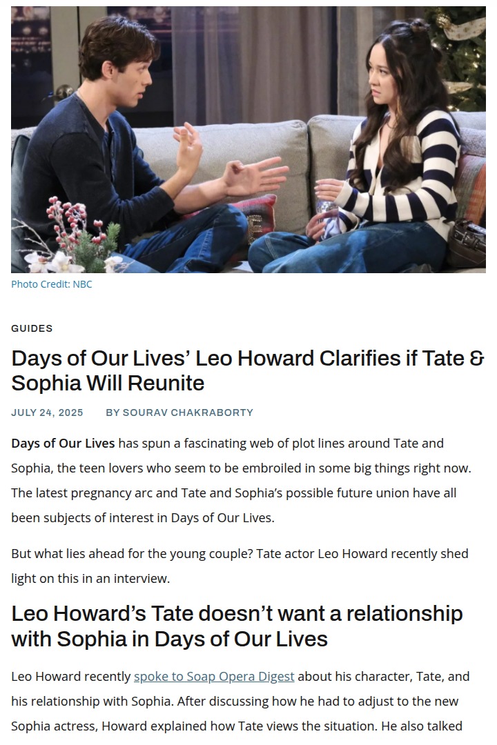 Tate & Sophia Drama: Is It Really Over? 🤔