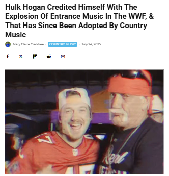 Did Hogan Really Invent Walkout Music? 🤔