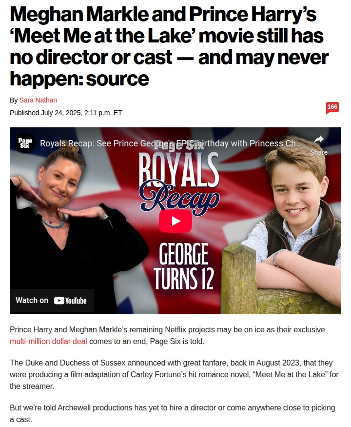 Meghan & Harry’s Netflix Movie Stalled? 🎬