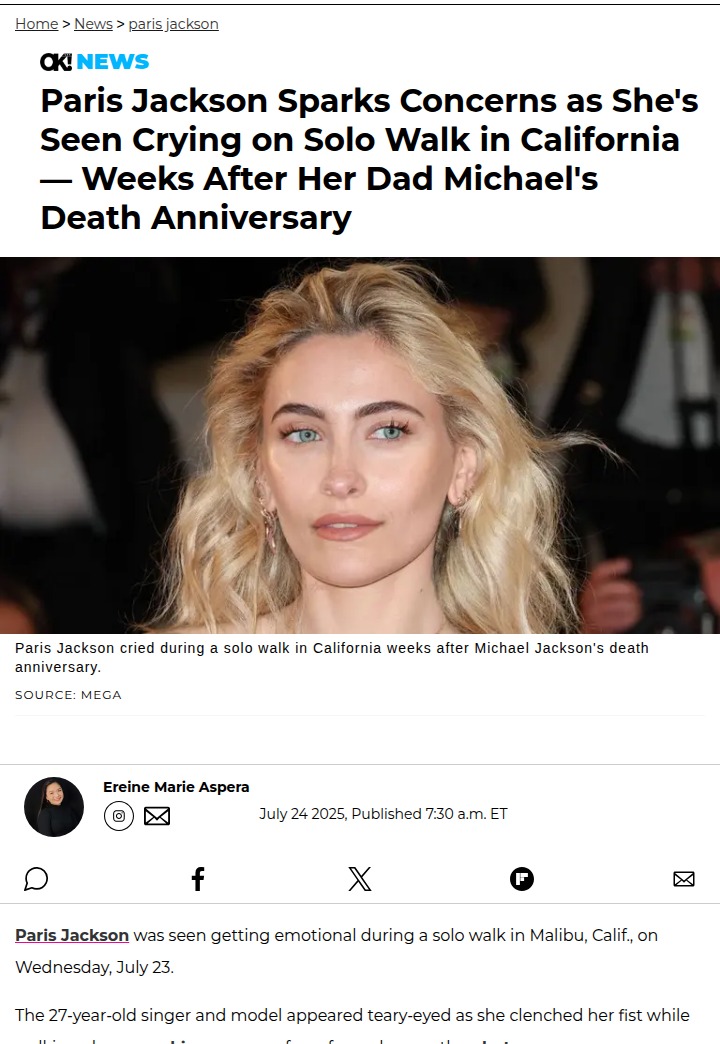 Paris Jackson's Tears: Real Grief or Fandom Drama? 😢