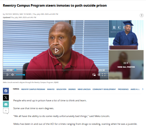 Providence grads prove second chances work