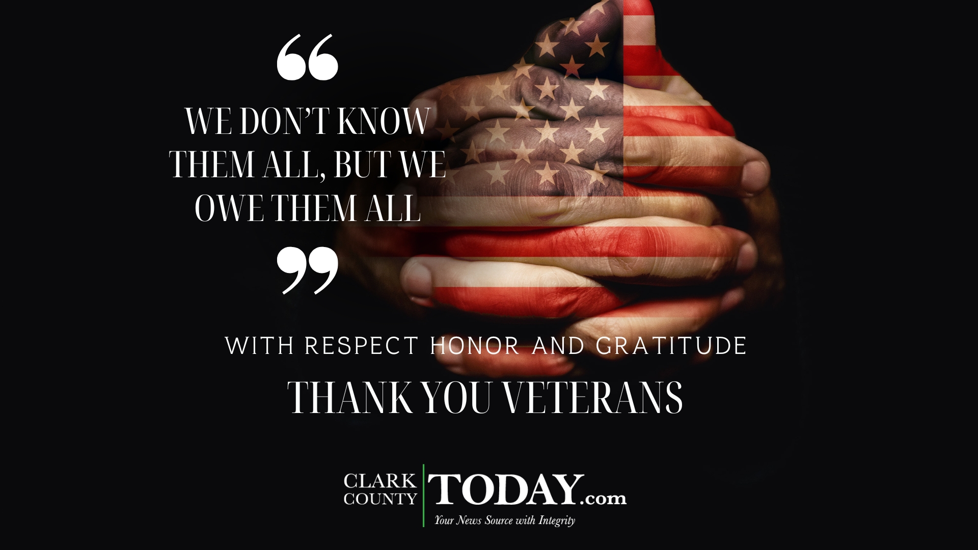 You Don’t Have to Wear a Uniform to Serve Your Country 🇺🇸