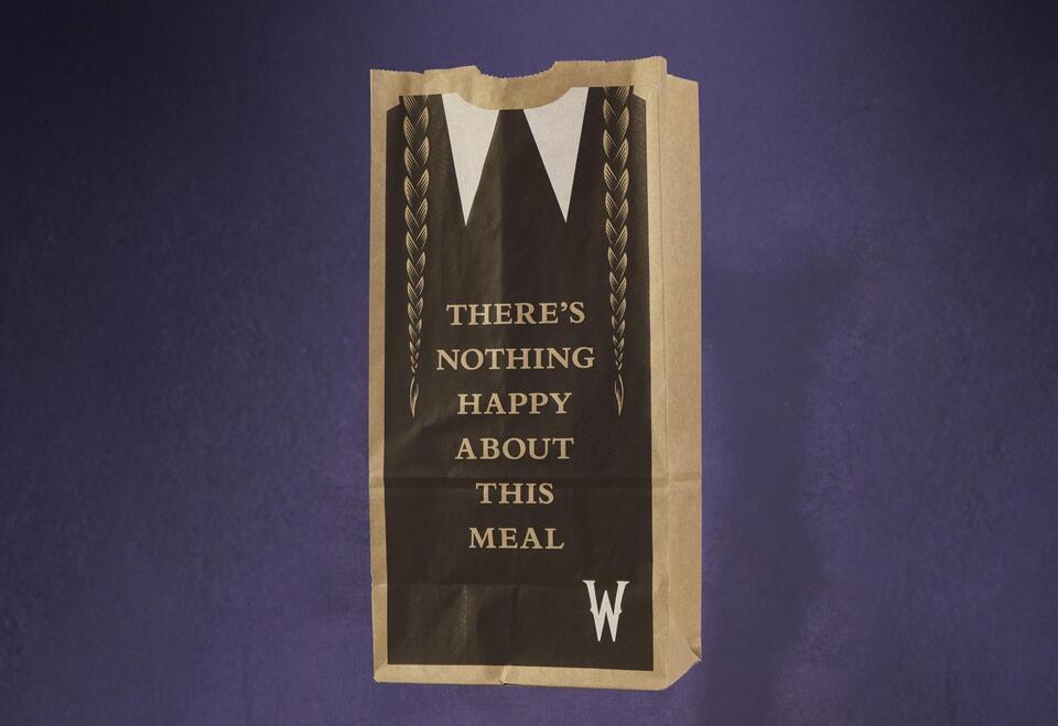 Wednesday x Wendy’s Meal Is SO On Brand 🖤