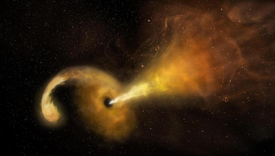 Star Escapes Black Hole—Then Goes Back?!