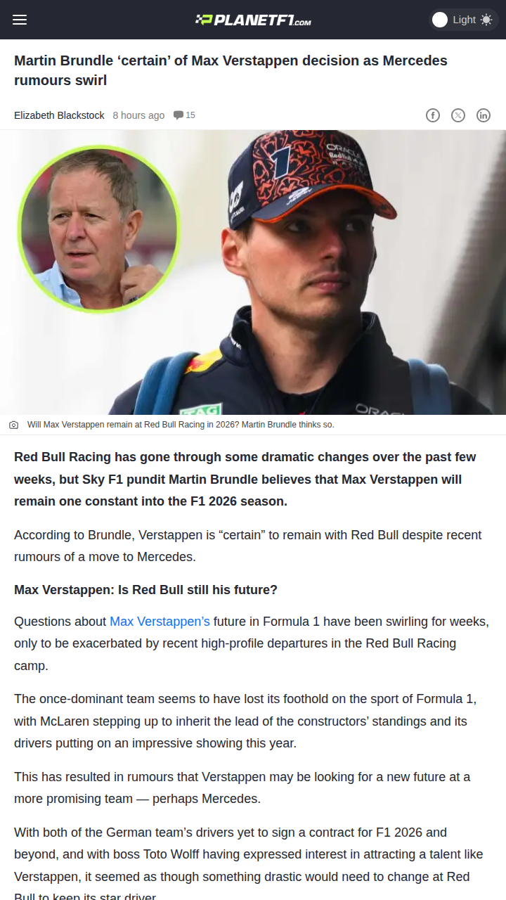 Will Super Max Stay Red Bull’s Ace in 2026?