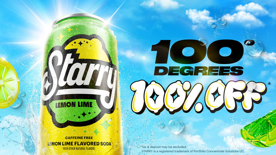 Free sodas in Atlanta when temps hit 100°!