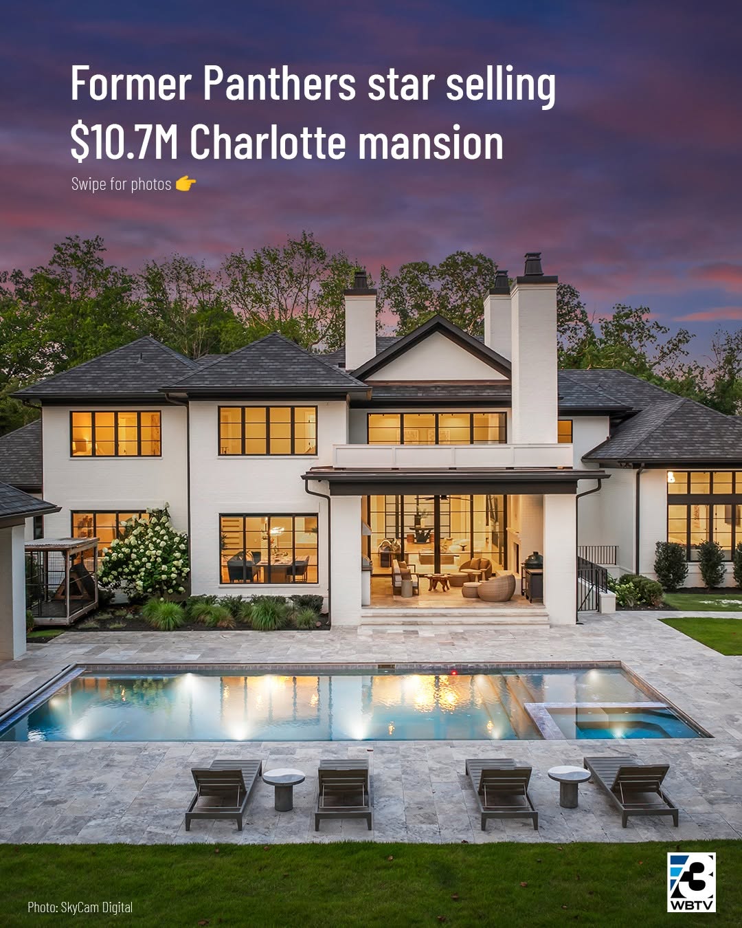 Inside Shaq Thompson’s $10.7M Charlotte mansion