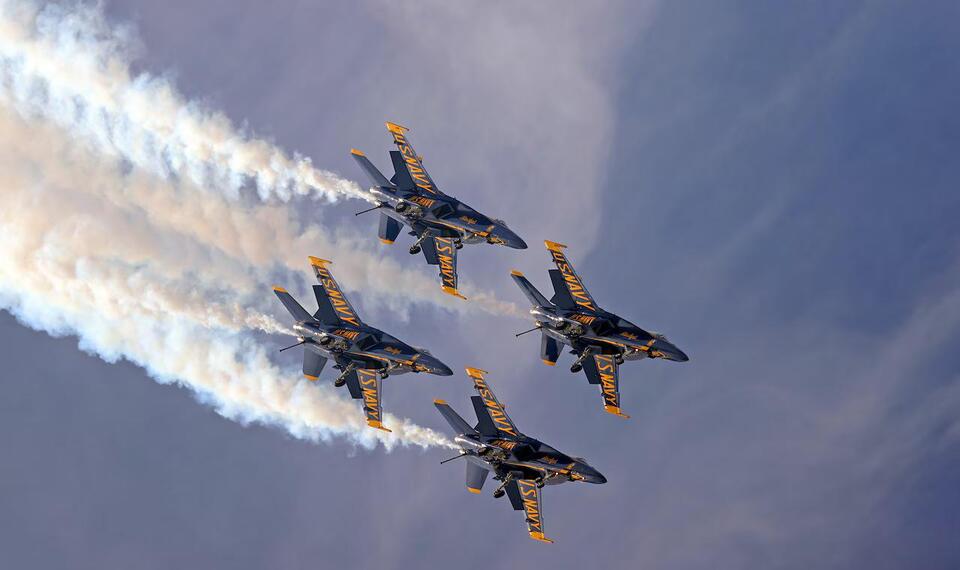 Epic Air Show views from the Mather deck