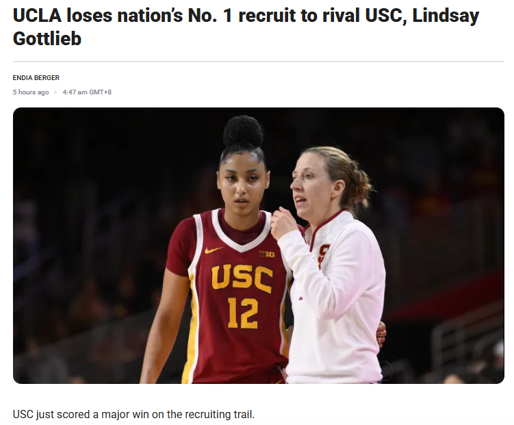 USC Snags Top Recruit from Bruins Again!