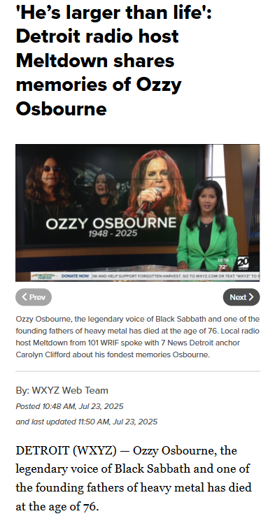 Ozzy’s True Persona? Meltdown Spills! 🎤