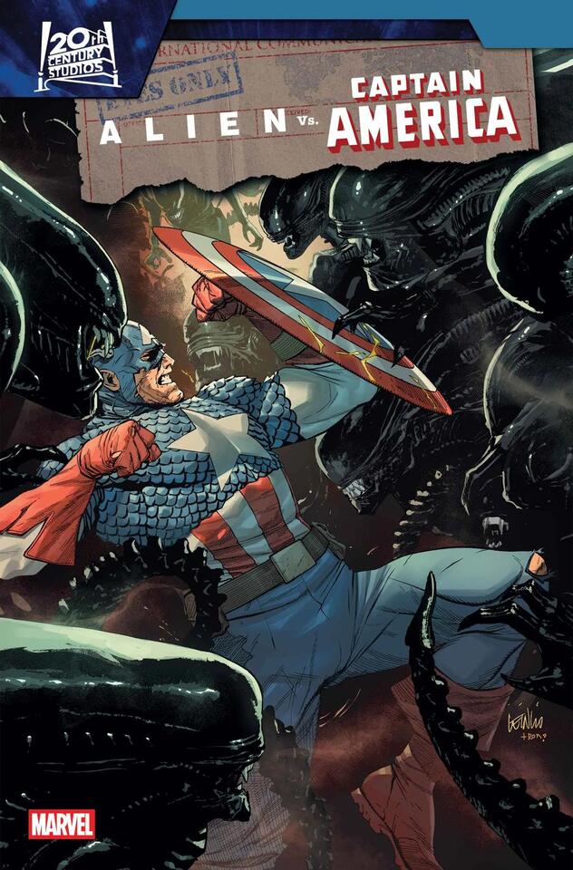 Cap vs Xenomorphs?! 😱 Wildest Crossover Yet