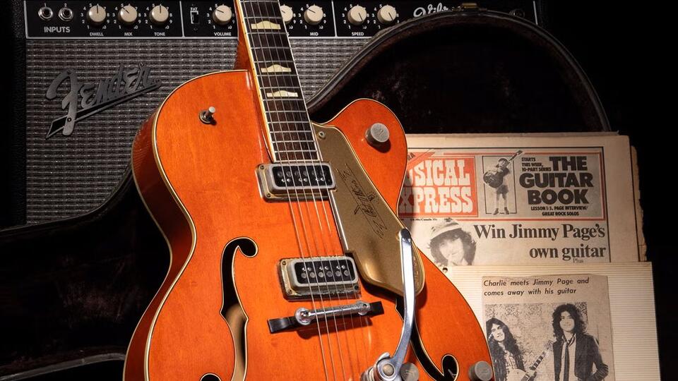 Jimmy Page’s Giveaway Guitar Drama! 🎸