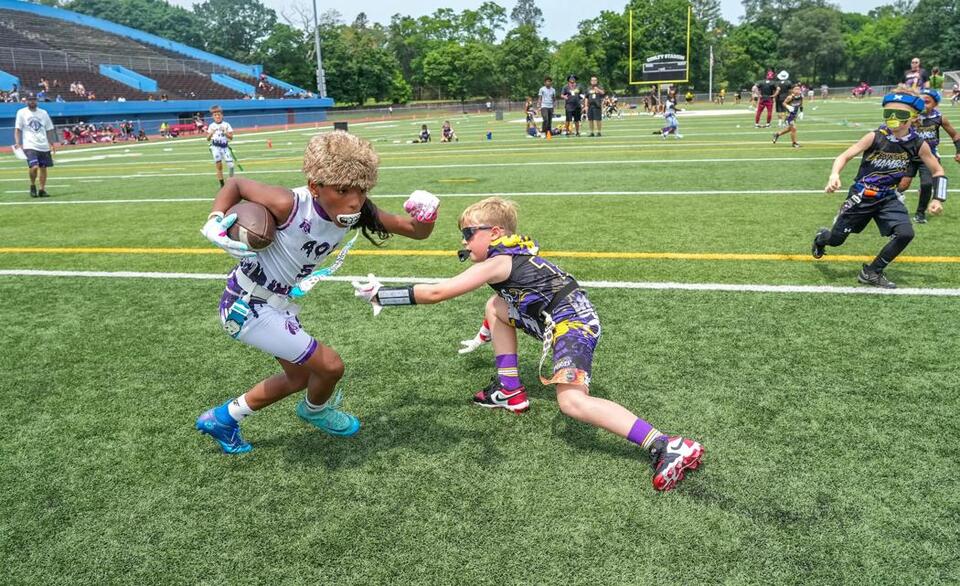 RI kids chase flag football dreams in Houston