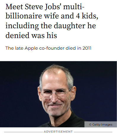 Inside Steve Jobs’ Billionaire Family Drama