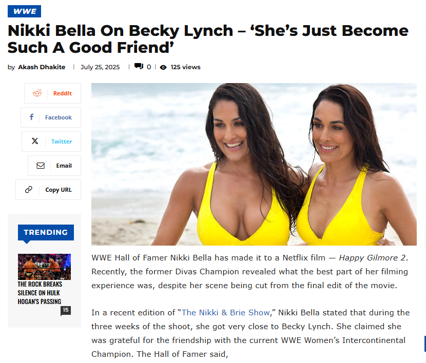 Nikki & Becky’s Unexpected Bonding 💫