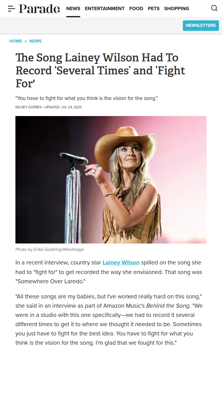 Lainey Wilson’s Studio Showdown 🎤