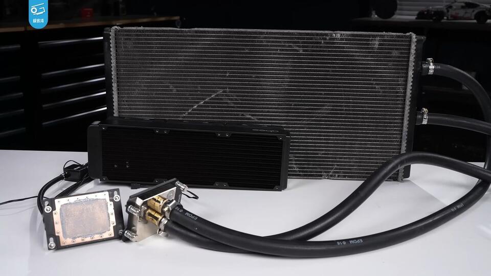 Would You Cool Your CPU With Car Parts?