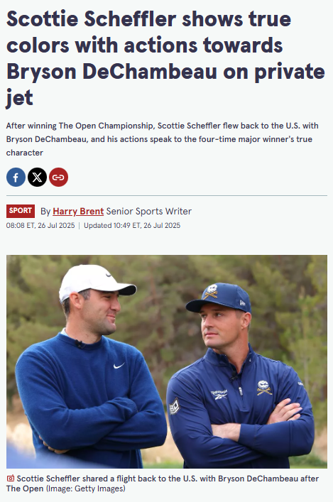 Scheffler’s Quiet Win: No Claret Jug Flex