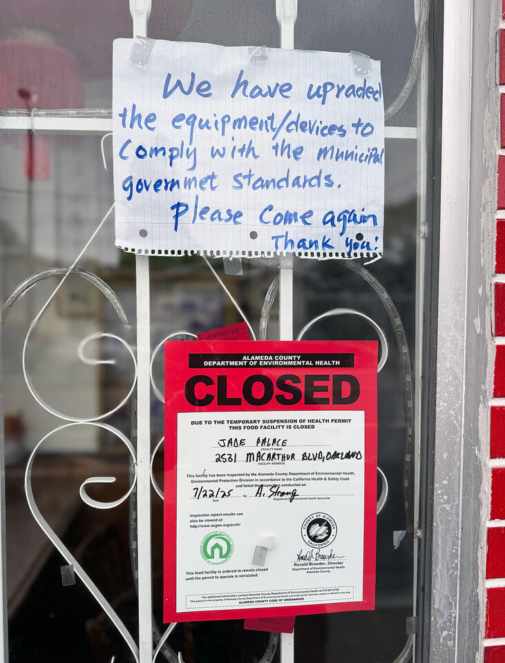 Jade Palace in Dimond District closed for upgrades