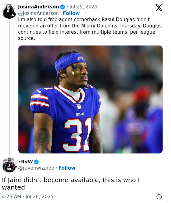 Miami Dolphins snubbed by top free agent