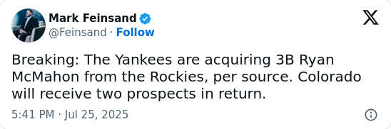 Brewers Dodge a Bullet with McMahon Trade